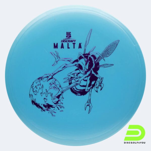 Discraft Malta in blau, im Big Z Kunststoff und ohne Spezialeffekt