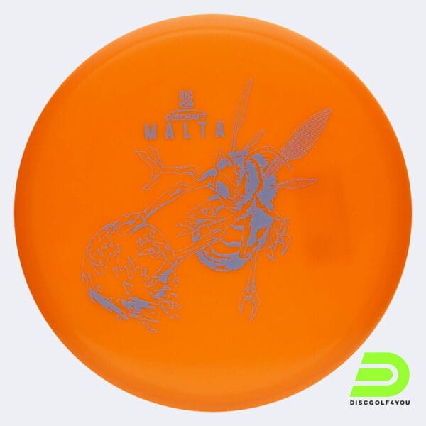 Discraft Malta in orange, im Big Z Kunststoff und ohne Spezialeffekt