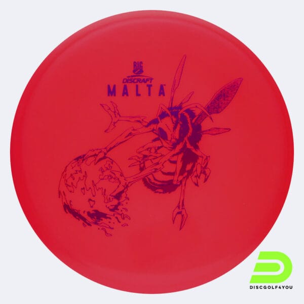 Discraft Malta in rosa, im Big Z Kunststoff und ohne Spezialeffekt