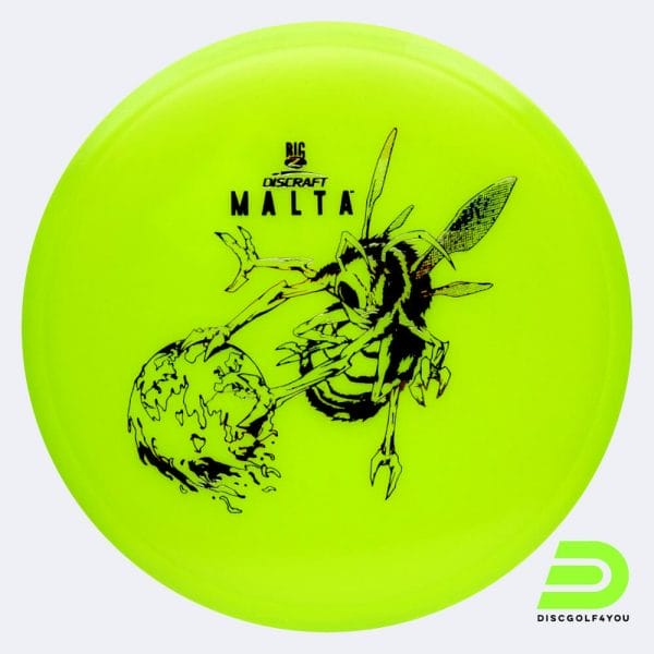 Discraft Malta in yellow, big z plastic