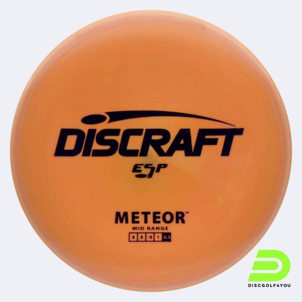 Discraft Meteor in classic-orange, esp plastic