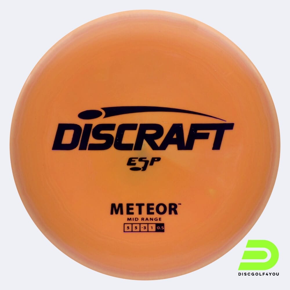 Discraft Meteor in orange, im ESP Kunststoff und ohne Spezialeffekt