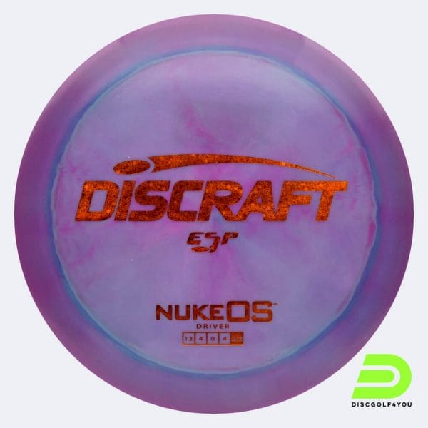 Discraft Nuke OS in purple, esp plastic