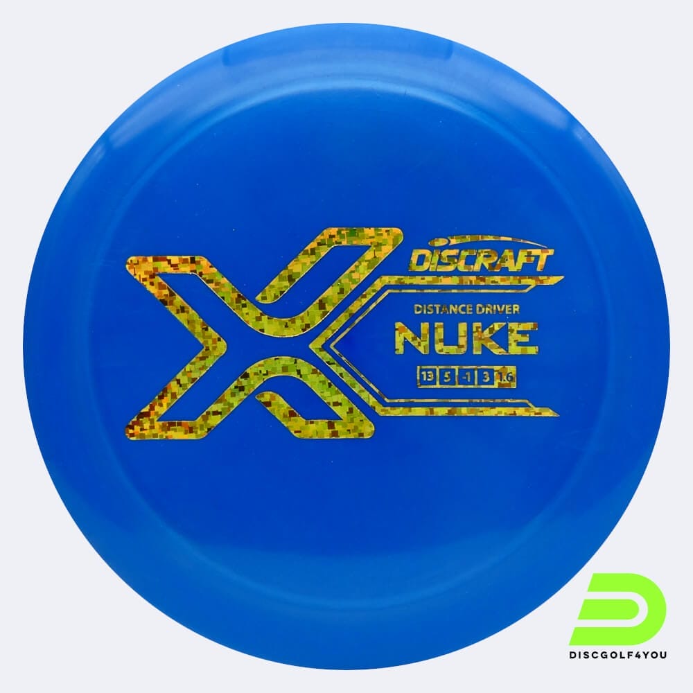 Discraft Nuke in blue, x-line plastic