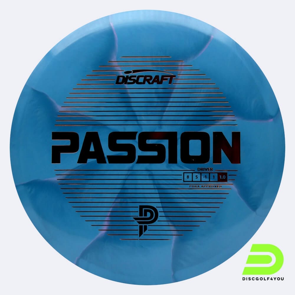 Discraft Passion - Paige Pierce Signature Series in light-blue, esp plastic and burst effect