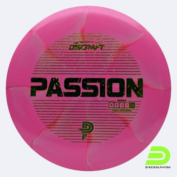 Discraft Passion - Paige Pierce Signature Series in pink, esp plastic and burst effect