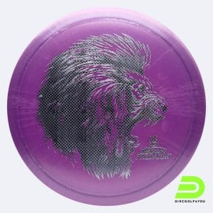 Discraft Predator in purple, big z plastic