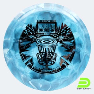 Discraft Pulse 2024 Ledgestone Edition in turquoise, esp plastic and burst effect