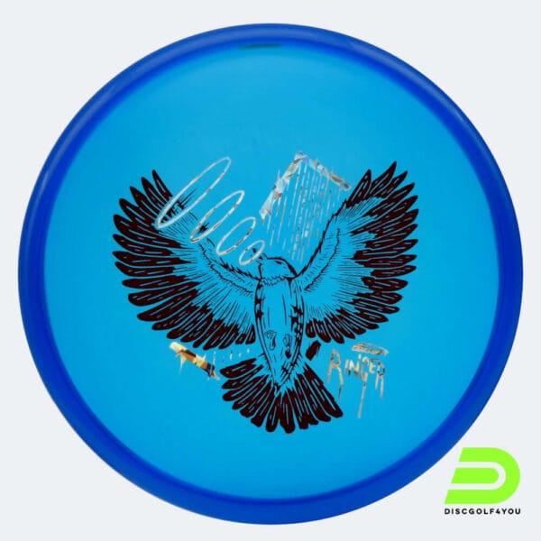 Discraft Ringer 2023 Ledgestone Edition in blau, im Crystal Kunststoff und ohne Spezialeffekt