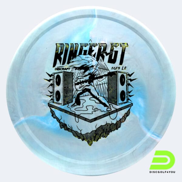 Discraft Ringer GT 2023 Ledgestone Edition in light-blue, esp plastic and burst effect