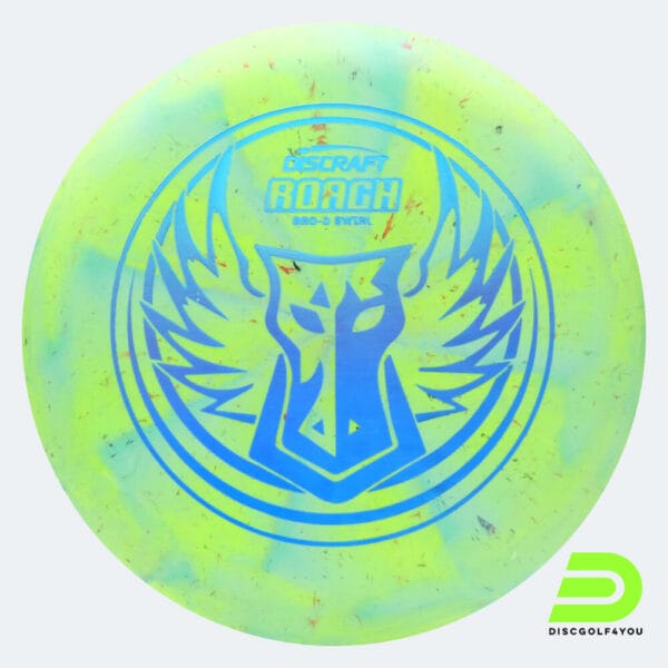 Discraft Roach - Bro-D Swirl Roach in light-green, bro-d plastic and burst effect