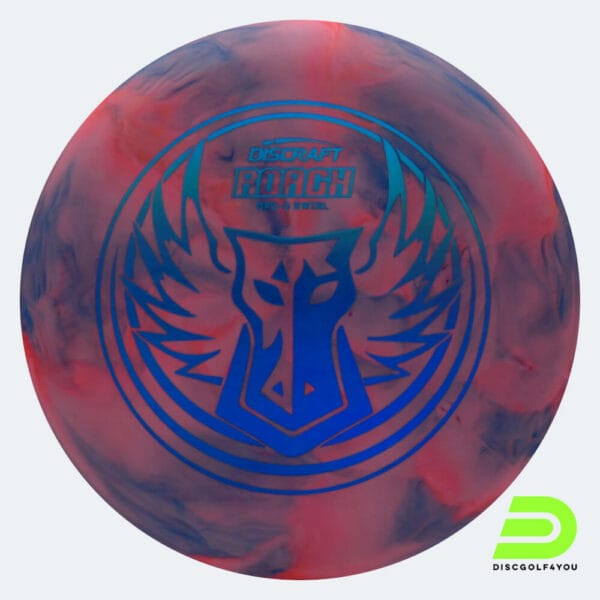 Discraft Roach - Bro-D Swirl Roach in pink, bro-d plastic and burst effect