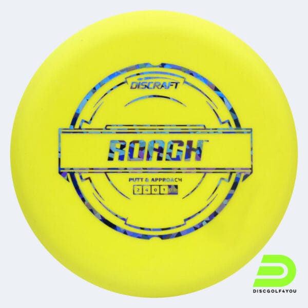 Discraft Roach in yellow, putter line plastic