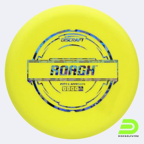 Discraft Roach in yellow, putter line plastic
