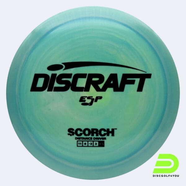 Discraft Scorch in türkis, im ESP Kunststoff und ohne Spezialeffekt