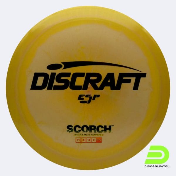 Discraft Scorch in yellow, esp plastic