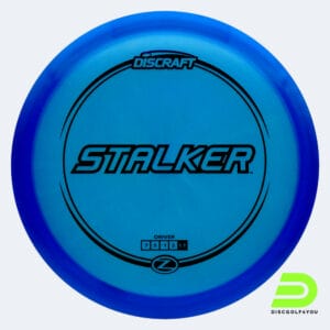 Discraft Stalker in blau, im Z-Line Kunststoff und ohne Spezialeffekt