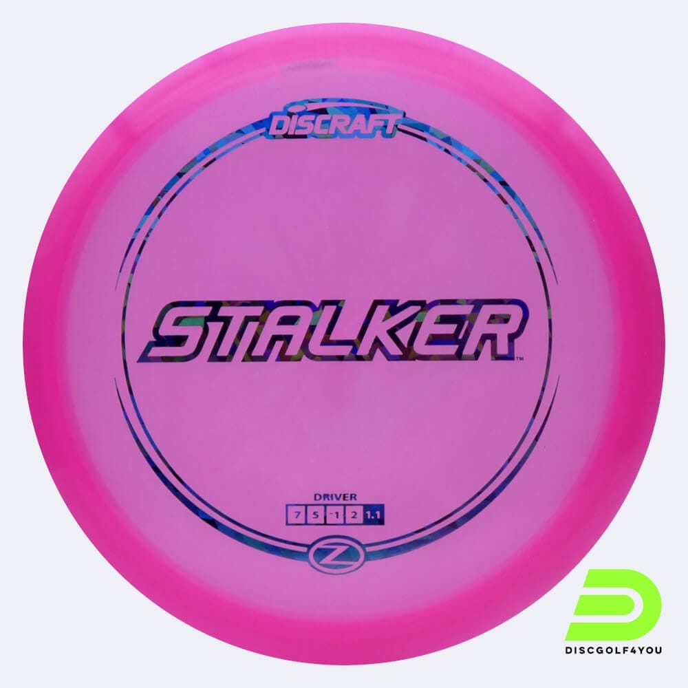 Discraft Stalker in rosa, im Z-Line Kunststoff und ohne Spezialeffekt