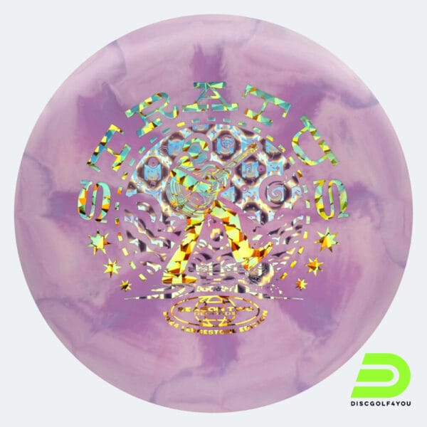 Discraft Stratus Ledgestone Edition in pink, z swirl plastic and burst effect