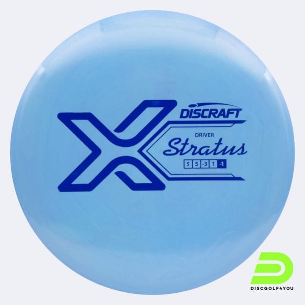 Discraft Stratus in light-blue, x-line plastic