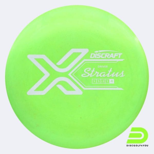 Discraft Stratus in light-green, x-line plastic