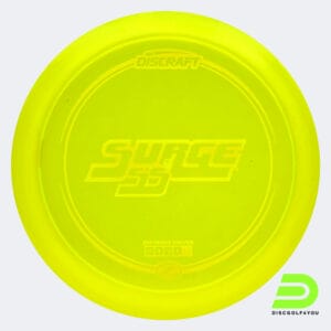 Discraft Surge SS in gelb, im Z-Line Kunststoff und ohne Spezialeffekt