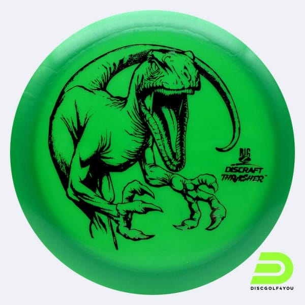 Discraft Thrasher in green, big z plastic