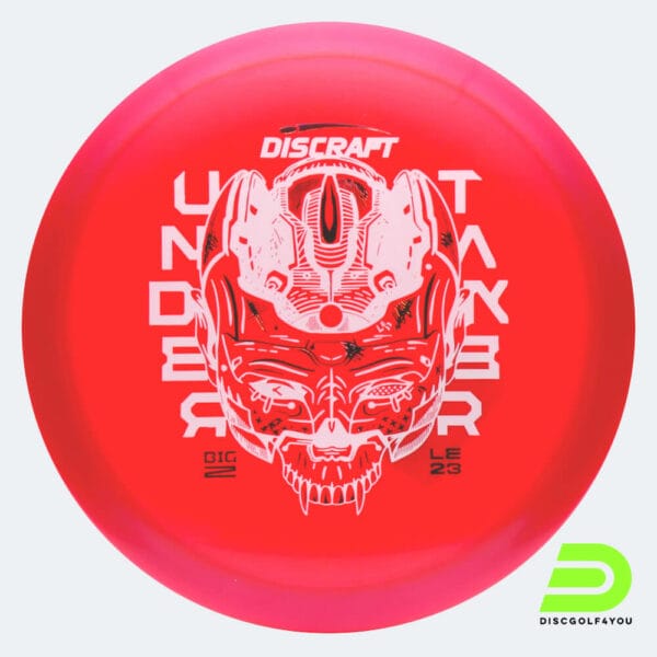 Discraft Undertaker 2023 Ledgestone Edition in pink, big z plastic