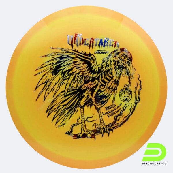 Discraft Undertaker 2023 Ledgestone Edition in classic-orange, esp plastic