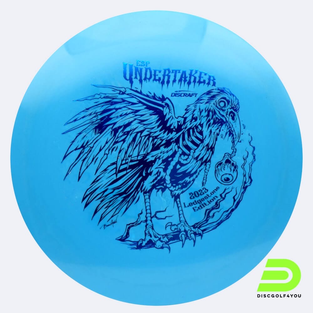 Discraft Undertaker 2023 Ledgestone Edition in hellblau, im ESP Kunststoff und ohne Spezialeffekt