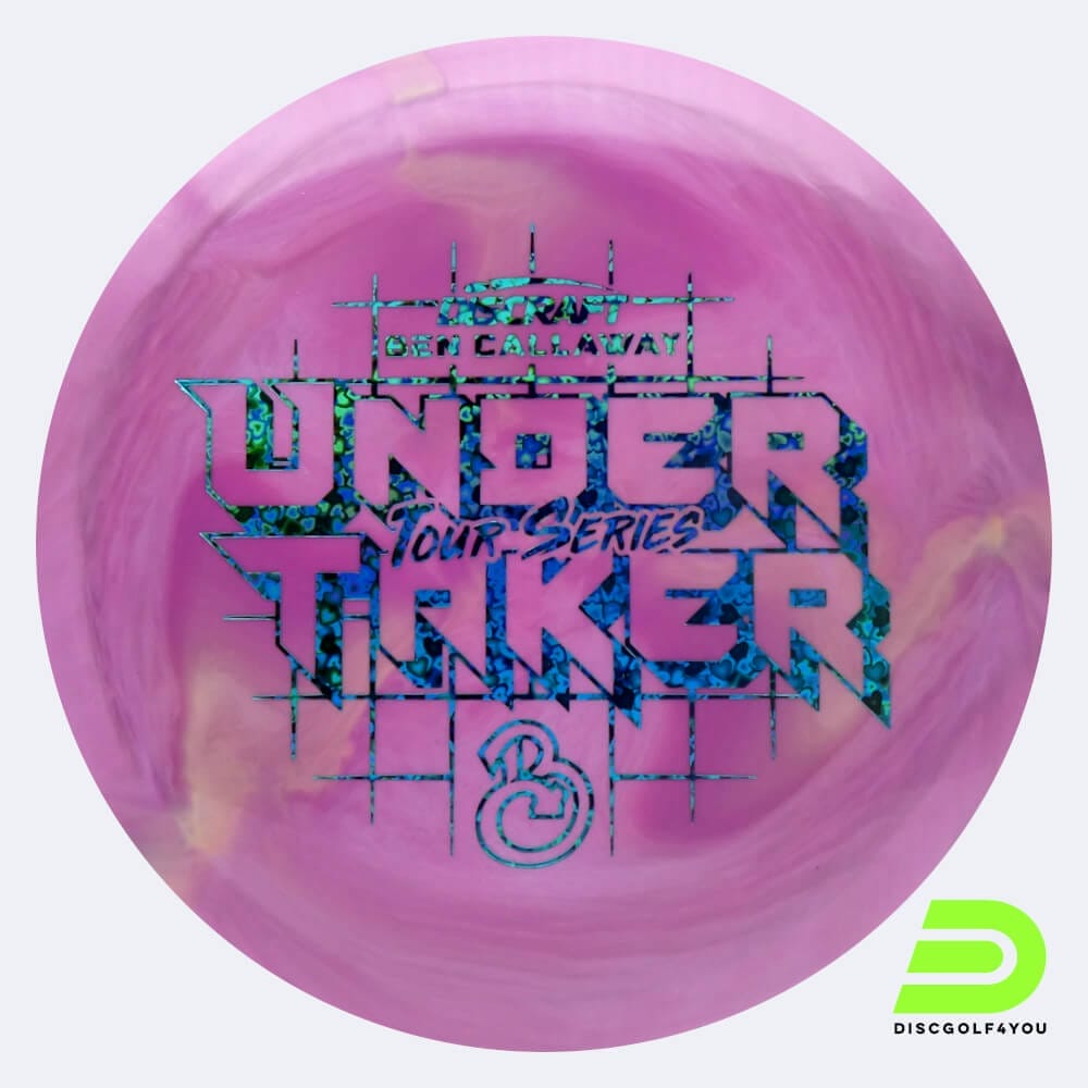 Discraft Undertaker - Ben Callaway Tour Series in purple, esp plastic and burst effect
