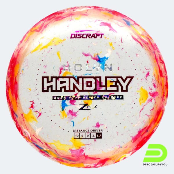 Discraft Vulture Holyn Handley Tour Series in rosa, im Jawbreaker Z FLX Kunststoff und ohne Spezialeffekt