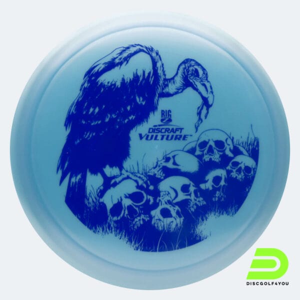 Discraft Vulture in hellblau, im Big Z Kunststoff und ohne Spezialeffekt