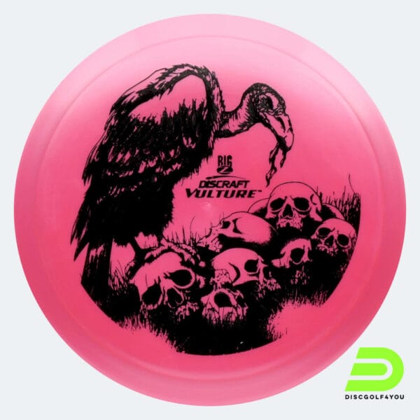 Discraft Vulture in rosa, im Big Z Kunststoff und ohne Spezialeffekt