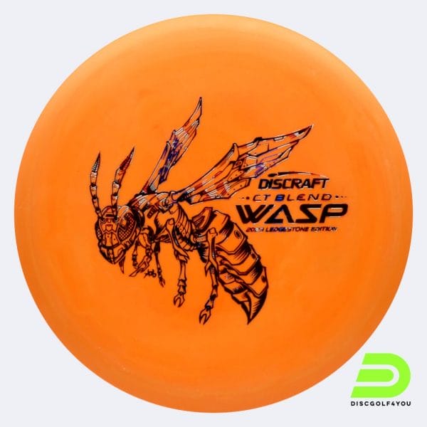 Discraft Wasp 2023 Ledgestone Edition in orange, im CT Blend Kunststoff und ohne Spezialeffekt