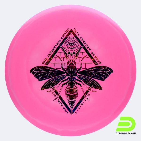 Discraft Wasp 2023 Ledgestone Edition in pink, esp plastic and burst effect