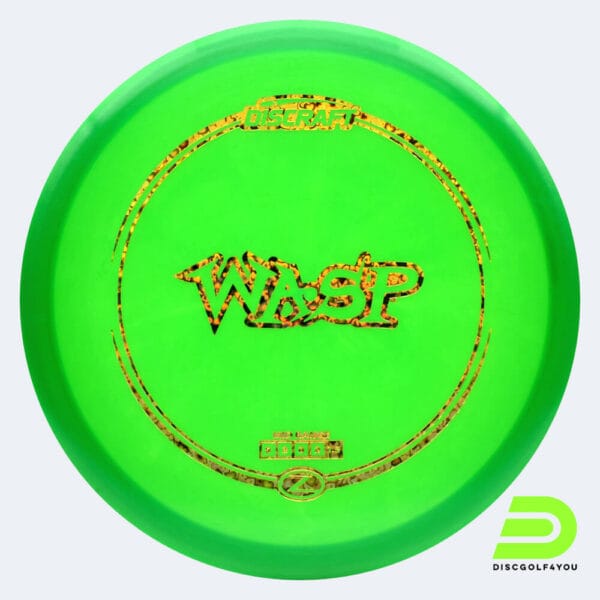 Discraft Wasp in hellgrün, im Z-Line Kunststoff und ohne Spezialeffekt