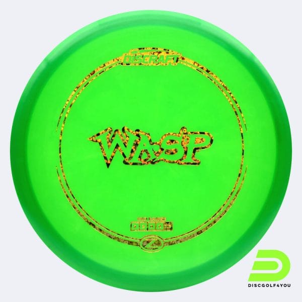 Discraft Wasp in hellgrün, im Z-Line Kunststoff und ohne Spezialeffekt