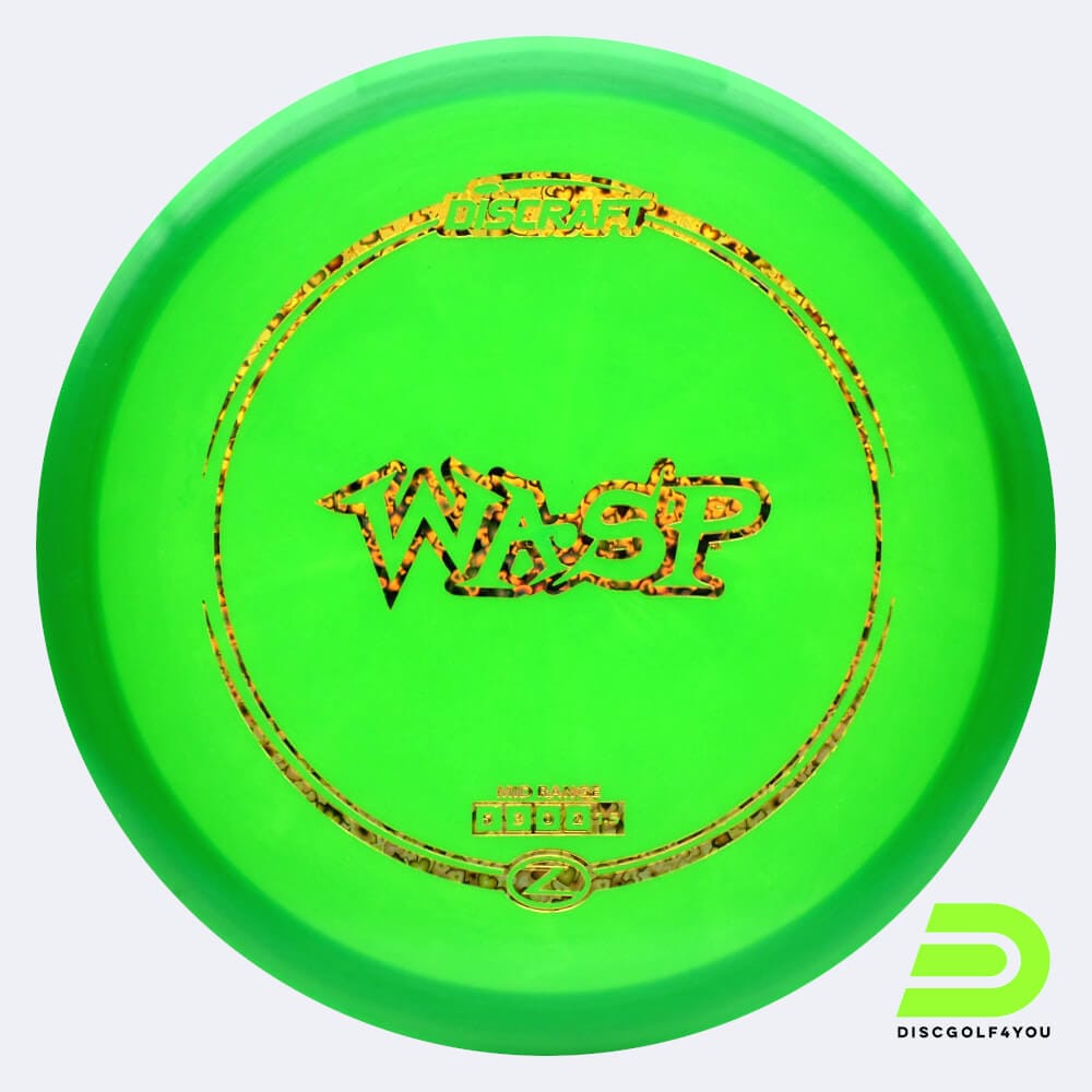Discraft Wasp in light-green, z-line plastic