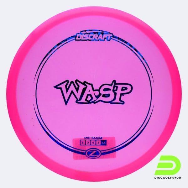 Discraft Wasp in pink, z-line plastic