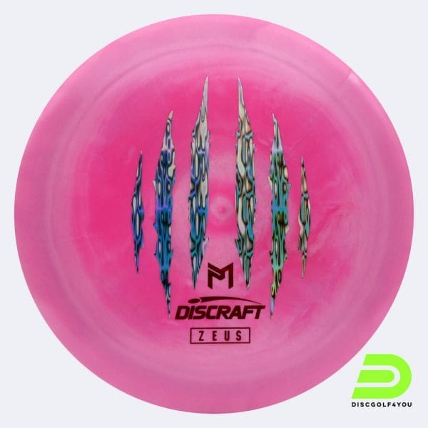 Discraft Zeus - McBeth 6x Claw in rosa, im ESP Kunststoff und ohne Spezialeffekt