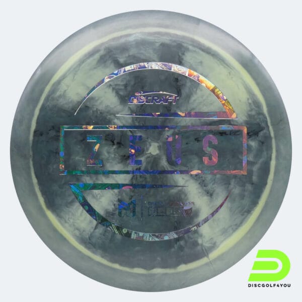 Discraft Zeus - Paul McBeth Signature Series in grau, im ESP Kunststoff und burst Spezialeffekt