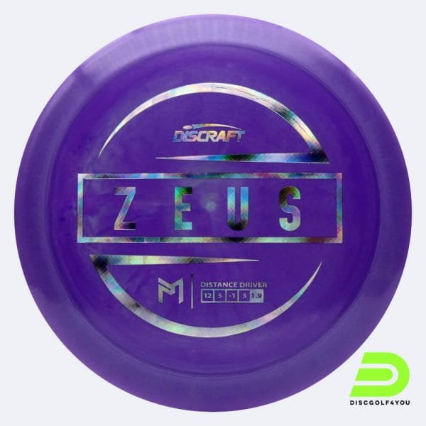 Discraft Zeus - Paul McBeth Signature Series in purple, esp plastic