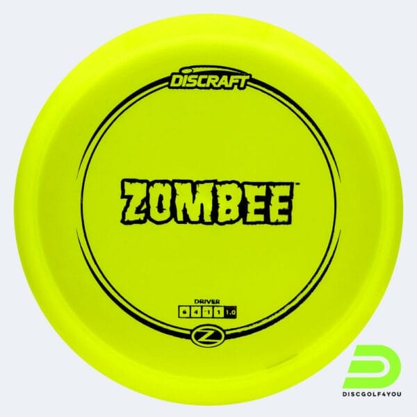 Discraft Zombee in gelb, im Z-Line Kunststoff und ohne Spezialeffekt