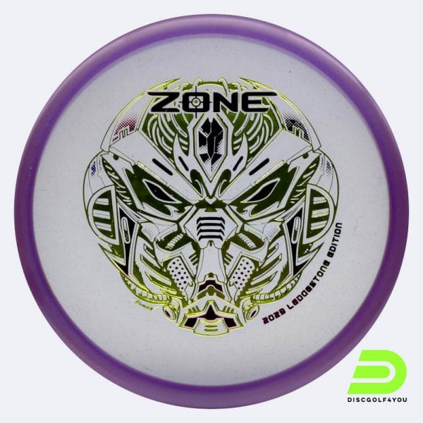Discraft Zone 2023 Ledgestone Edition in purple, colourshift z plastic