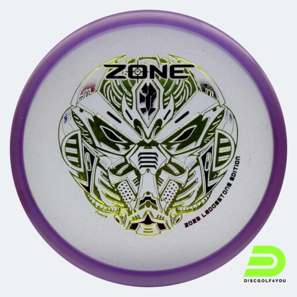 Discraft Zone 2023 Ledgestone Edition in violett, im Colourshift Z Kunststoff und ohne Spezialeffekt