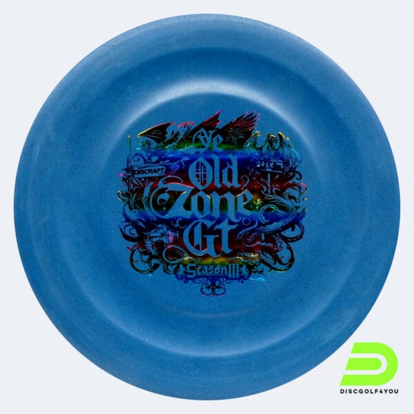 Discraft Zone GT Ledgestone Edition in blau, im Rubber Blend Kunststoff und ohne Spezialeffekt