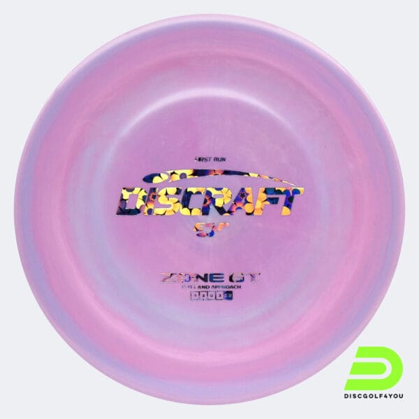 Discraft Zone GT in rosa, im ESP Kunststoff und first run/burst Spezialeffekt