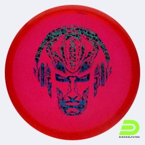 Discraft Zone Ledgestone 2022 Edition in red, cryztal flx sparkle plastic