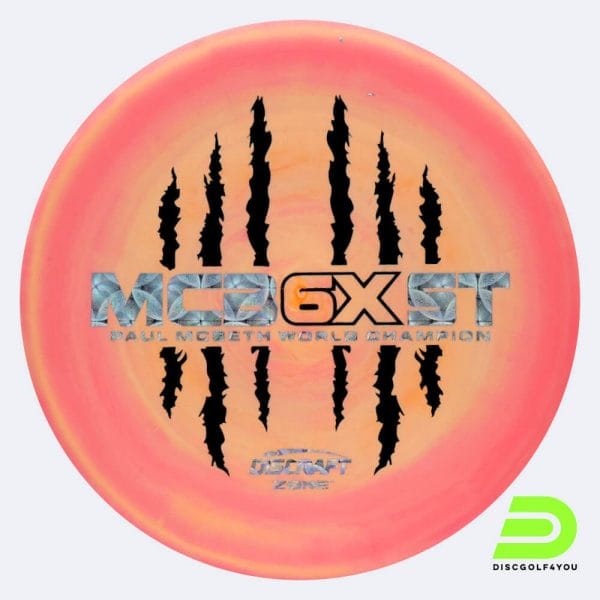 Discraft Zone - McBeth 6x Claw in rosa, im ESP Kunststoff und burst Spezialeffekt